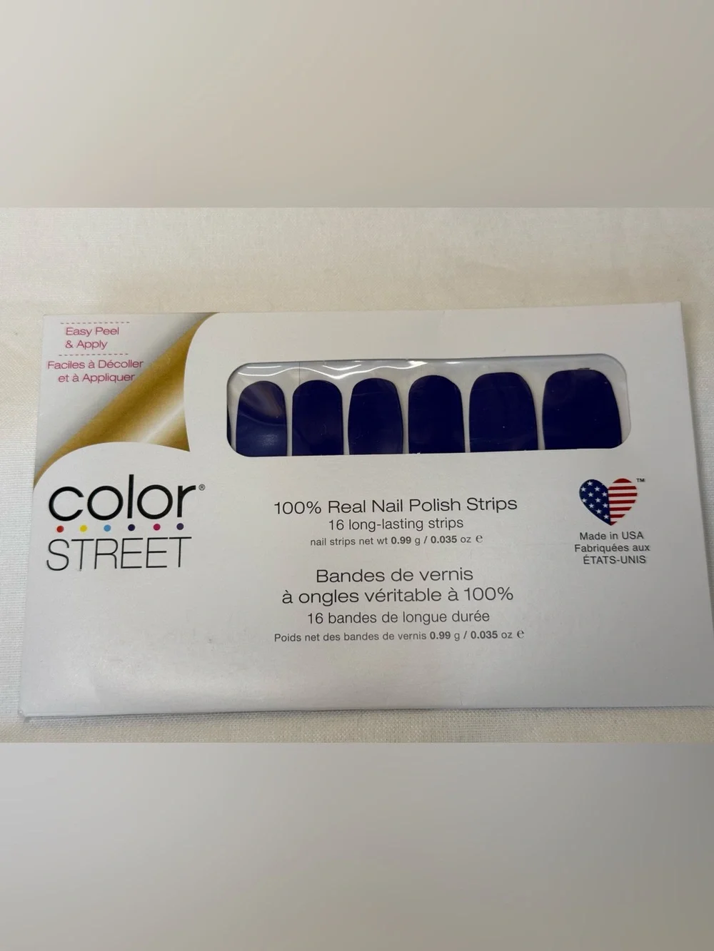 Color Street Nail Polish Strips - 5 sets included